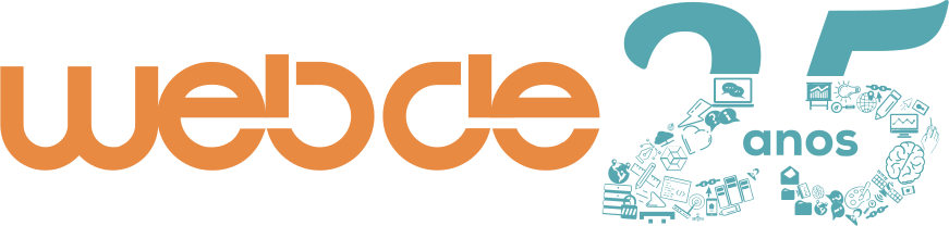 Logotipo Webde 25 Anos
